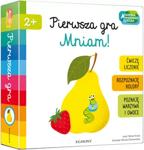 Egmont Mniam! Pierwsza gra Akademia Mądrego Dziecka - Gry planszowe - miniaturka - grafika 2