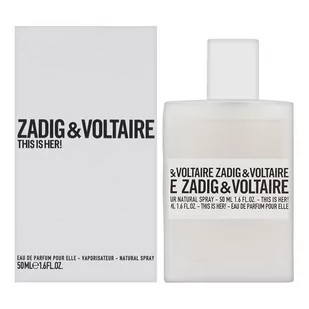 Zadig & Voltaire This Is Her! woda perfumowana 50ml - Wody i perfumy damskie - miniaturka - grafika 1