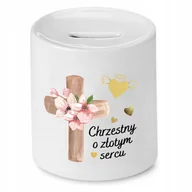 Skarbonki - Skarbonka Dla Farmaceuty na Urodziny na Prezent z Nadrukiem ze Zdjęciem + Opakowanie na prezent (wzór 01) - miniaturka - grafika 1