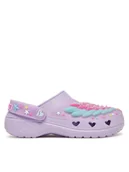 Buty dla dziewczynek - Skechers Sandały Sweetheart-Wing Stars 308367L/LVMT Fioletowy - miniaturka - grafika 1