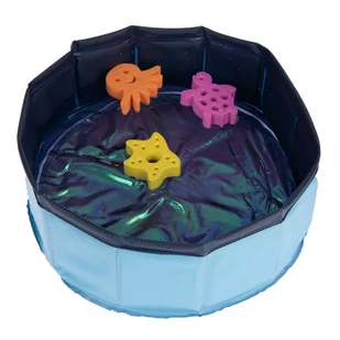 Kitty Pool, basen z zabawkami - Kolor: niebieski - Zabawki dla kotów - miniaturka - grafika 1