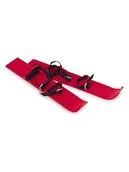 Sanki i ślizgacze - Hamax Narty "Miniski" w kolorze czerwonym - 6+ - miniaturka - grafika 1