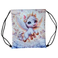 Plecaki worki - Workoplecak La Binia Złoty jednorożec - miniaturka - grafika 1