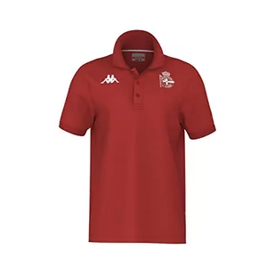 Kappa T-shirt męski, czerwony/biały, XL - Koszulki męskie - miniaturka - grafika 1