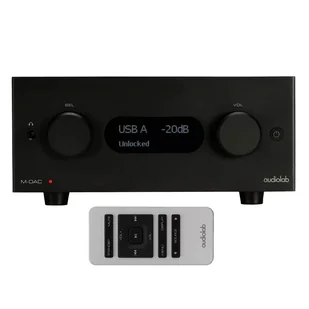 Audiolab M-DAC+ - Przetwornik cyfrowo-analogowy DAC Czarny ✦ SALON ✦ ZAPYTAJ O RABAT ✦ RATY 30x0% - Przetworniki DAC - miniaturka - grafika 1