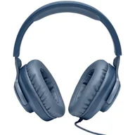 Słuchawki - JBL Quantum 100 Niebieskie (QUANTUM100NIE) - miniaturka - grafika 1