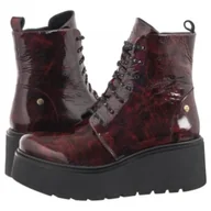 Botki damskie - Botki Bordowe 06762-23/00-6 (MA1286-b) Maciejka - miniaturka - grafika 1