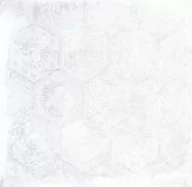 Płytki ceramiczne - Płytka gresowa Soft Concrete Hexagon White 60x60x0,8cm - miniaturka - grafika 1