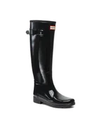 Kalosze damskie - Hunter Kalosze W Org Refined Gloss WFT2200RGL Czarny - miniaturka - grafika 1
