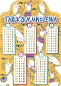 Pomoce naukowe - Karta tabliczka mnożenia A5 lamy - Henry - miniaturka - grafika 1
