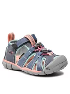 Buty dla dziewczynek - Keen Sandały Seacamp II Cnx 1022975 Niebieski - miniaturka - grafika 1