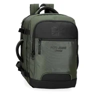 Torby na laptopy - Pepe Jeans Bromley Plecak kabinowy na laptopa 15,6 cala Czarny 25 x 40 x 17 cm Poliester 17L by Joumma Bags, Czarny (Black), Talla única, Plecak kabinowy na laptopa - miniaturka - grafika 1