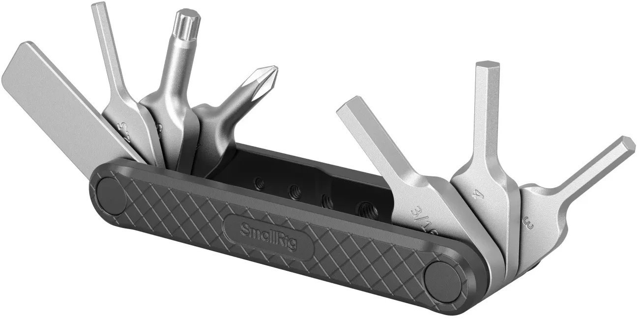 Smallrig 4681 Multitool zestaw składanych narzędzi wielofunkcyjnych czarny