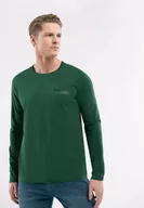 Koszulki męskie - Bawełniany longsleeve L-MONO - Volcano - miniaturka - grafika 1