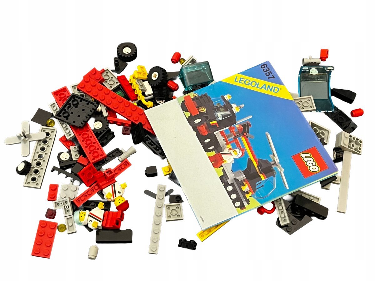 6357 LEGO Ciężarówka z helikopterem