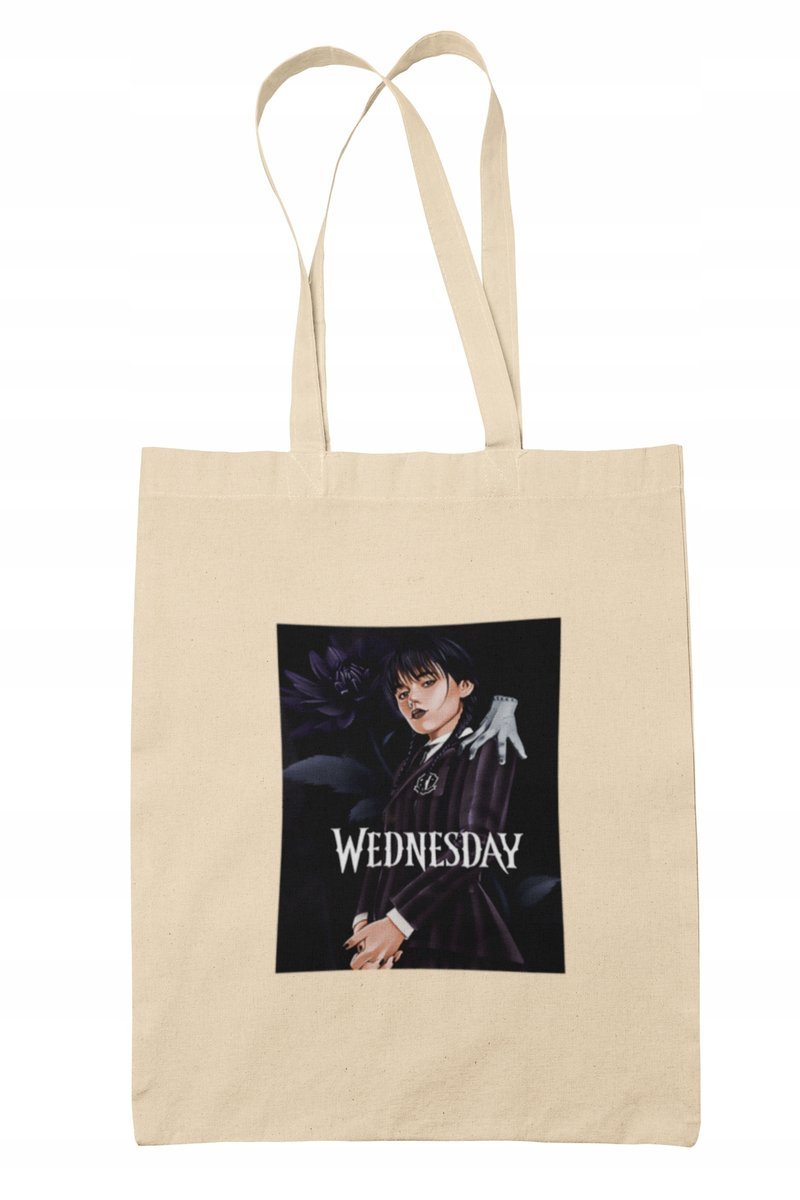 Torba Shopper-materiał-na ramie RĄCZKA ENID SERIAL