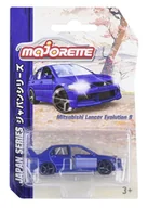 Samochody i pojazdy dla dzieci - MAJORETTE JAPAN SERIES MITSUBISHI LANCER EVOLUTION IX 9 NIEBIESKI 1:64 212051029 - miniaturka - grafika 1