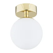 Lampy ścienne - Prezent Kinkiet łazienkowy FLAVIO IP44 złoty E14 - miniaturka - grafika 1