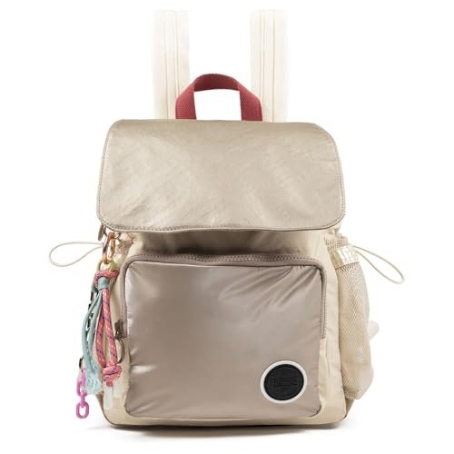 MUNICH Deep Recycled FW25 Backpack C/Cream, Torby i plecaki damskie, beż