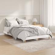 Łóżka - Rama łóżka, biała, 120x190 cm, materiał drewnopochodny Lumarko! - miniaturka - grafika 1