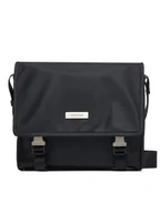 Torby męskie - Calvin Klein Torba Sleek Small Messenger LV04D3147G Czarny - miniaturka - grafika 1