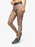 Kalesony - Legginsy damskie The North Face Flex Mid Rise Tight Graphic - almond butter - miniaturka - grafika 1