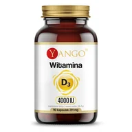 Suplementy naturalne - Yango Yango Witamina D3 4000 IU 90 k 291 mg - miniaturka - grafika 1