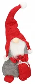Ozdoby bożonarodzeniowe - SKRZAT KRASNAL MIKOŁAJ Z WORKIEM ŚWIĄTECZNY DUŻY - miniaturka - grafika 1