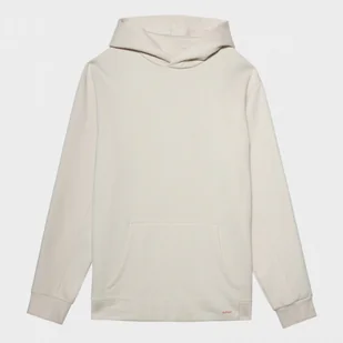 Męska bluza dresowa nierozpinana z kapturem OUTHORN OTHSS23TSWSM323 - kremowa - Outhorn - Bluzy sportowe męskie - miniaturka - grafika 1