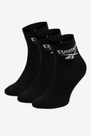 Skarpetki damskie - Reebok R0427-SS24 (3-pack) Czarny - miniaturka - grafika 1