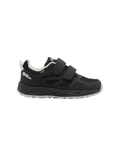 Jack Wolfskin Woodland 2 Texapore Low Vc K buty do chodzenia dla dzieci, uniseks, Phantom, 33 EU - Buty dla chłopców - miniaturka - grafika 1