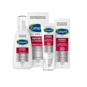 Zestawy kosmetyków damskich - Cetaphil Zestaw kosmetyków: Pro Redness Control Pianka do mycia + Pro Redness Control Krem nawilżająco-matujący na dzień SPF30 - miniaturka - grafika 1