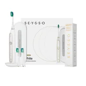 Szczoteczki elektryczne - Zestaw SEYSSO Gold White szczoteczka soniczna i pasta SEYSSO Gold Advanced Whitening - miniaturka - grafika 1