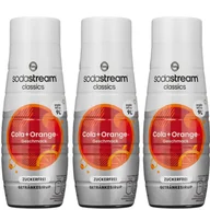 Syropy i koncentraty owocowe - 3x SYROP SODA STREAM COLA POMARAŃCZA BEZ CUKRU 440ML - miniaturka - grafika 1