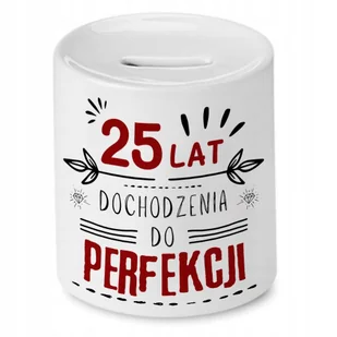 Skarbonka na Urodziny 25 25te 25-te na Prezent z Nadrukiem ze Zdjęciem + Opakowanie na prezent (wzór 03) - Skarbonki Skarbonka na Urodziny 25 25te 25-te na Prezent z Nadrukiem ze Zdjęciem + Opakowanie na prezent (wzór 03) - Skarbonki - miniaturka - grafika 1