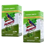 Yerba Mate - Zestaw Pajarito Con Hierbas 2x500g 1kg - miniaturka - grafika 1