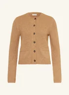 Swetry damskie - Marc O'polo Kardigan beige - miniaturka - grafika 1