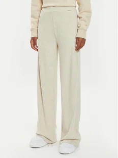 Guess Spodnie dresowe O4BB02 KCHZ2 Beżowy Relaxed Fit - Spodnie sportowe damskie - miniaturka - grafika 1