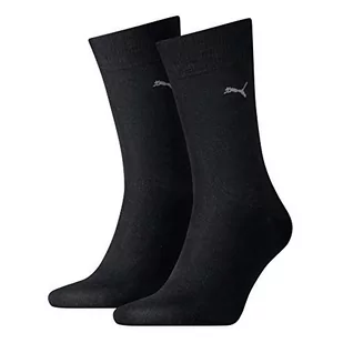 PUMA Męskie skarpety Classic (2 sztuki), Schwarz, 46 EU - Skarpetki damskie - miniaturka - grafika 1