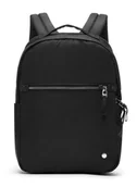 Plecaki - Plecak antykradzieżowy damski Pacsafe W Backpack 10 l - black - miniaturka - grafika 1