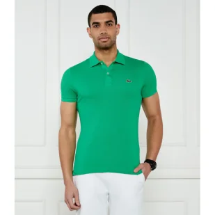 Lacoste Polo Slim Fit pique - Koszule męskie - miniaturka - grafika 1