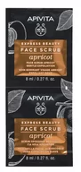 Maseczki do twarzy - Apivita Apivita Express Beauty Morela - delikatnie złuszczający peeling do twarzy 2x8ml - miniaturka - grafika 1
