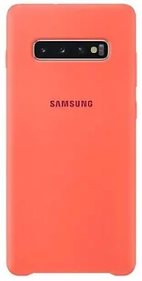 Samsung Etui Silicone Cover do Galaxy S10+ Różowy EF-PG975THEGWW - Etui i futerały do telefonów - miniaturka - grafika 1
