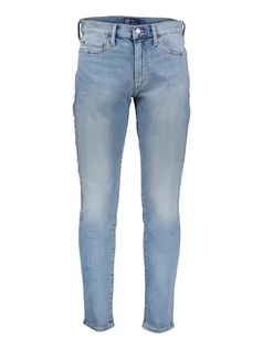 Spodnie męskie - GAP Dżinsy w kolorze błękitnym - grafika 1