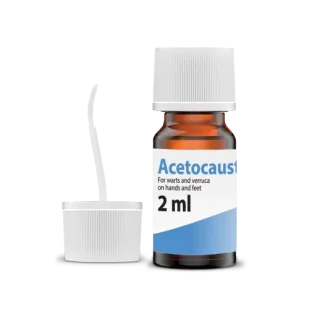 Acetocaustin Terapia na brodawki kwasowa, 2 ml - Problemy skórne - miniaturka - grafika 1