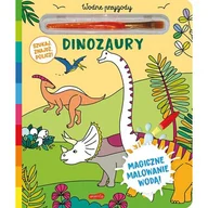 Kolorowanki, wyklejanki - Dinozaury. Akademia mądrego dziecka. Wodne przygody - miniaturka - grafika 1