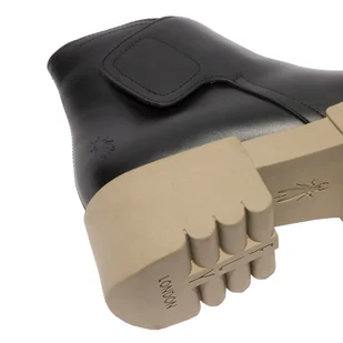 Botki Fly London ENDO 006 Black Taupe Sole Rug P145006001 - Botki damskie - miniaturka - grafika 4