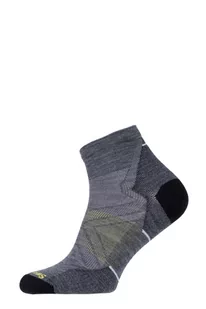SKARPETY RUN ZERO CUSHION ANKLE-MEDIUM GRAY - Sport OUTLET - miniaturka - grafika 1