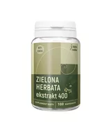 Suplementy diety - Zielona herbata ekstrakt 400 mg 100 kapsułek NANGA - miniaturka - grafika 1