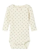 Body dla niemowląt - Lil Atelier Body "Lago" w kolorze białym - miniaturka - grafika 1